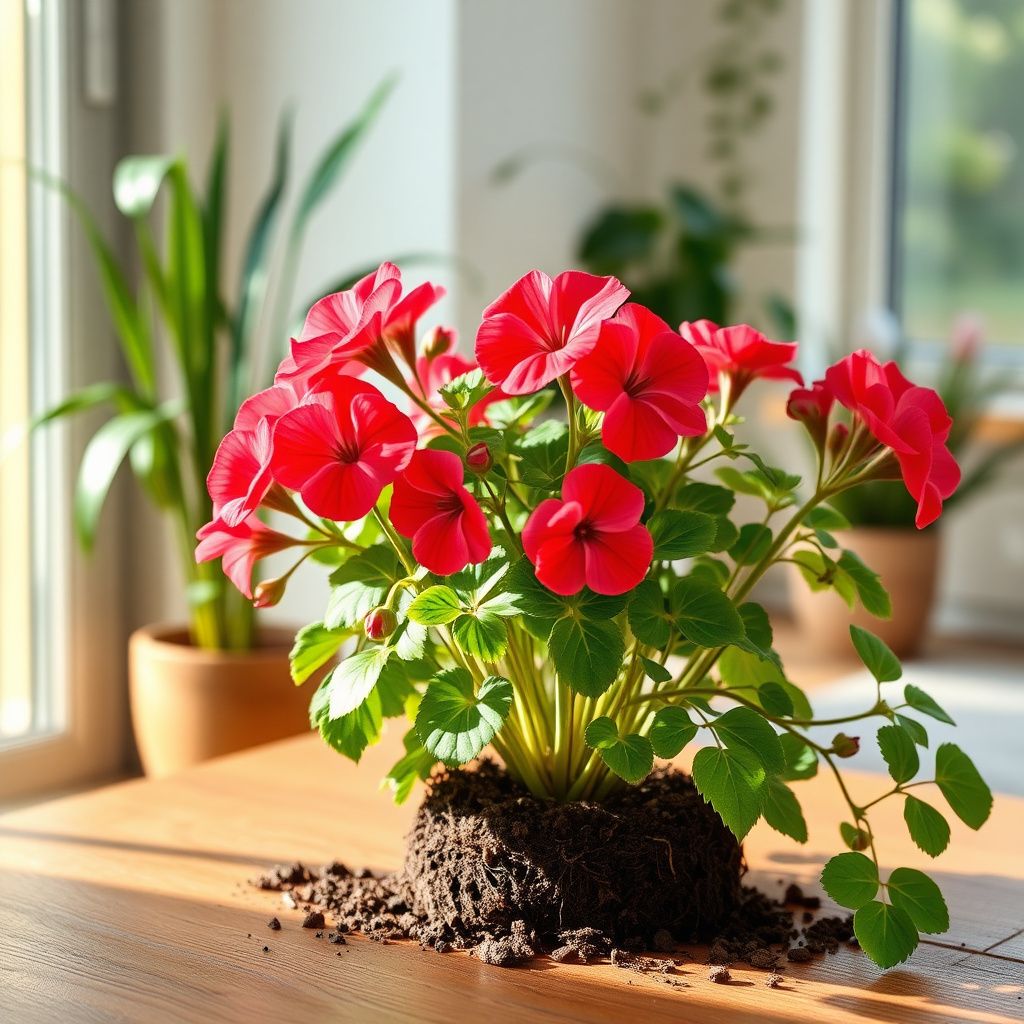 Light Red Geranium Flower Seeds for Planting | Annual Seeds for Vibrant Gardens