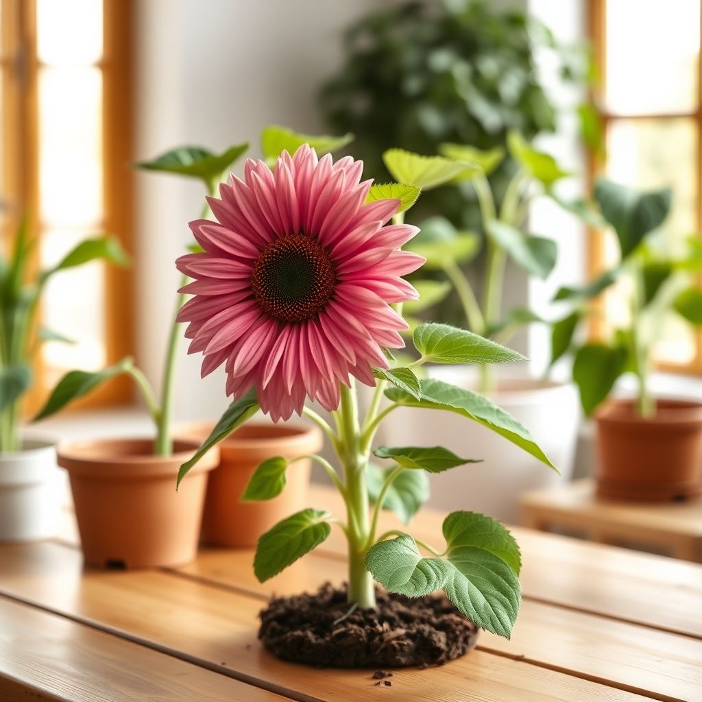 Pink Sunflower Seeds - Perfect for Planting