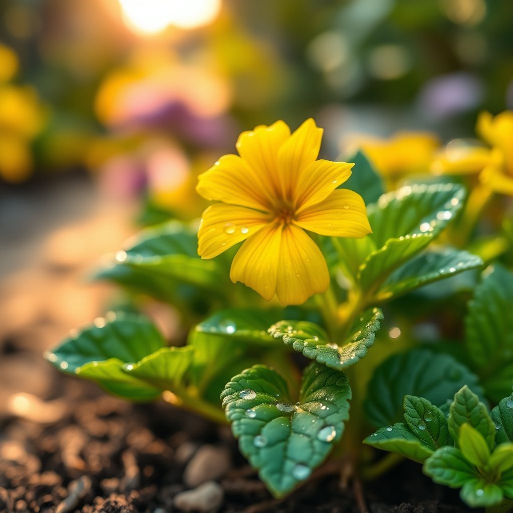 Yellow Nemesia Flower seeds for Planting - Colorful Display, Heirloom & GMO Free Seeds for Home Garden