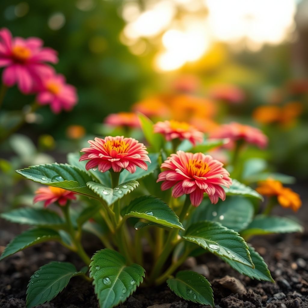 Zinnia Mix Elegans Semi Seeds for Planting flower bed