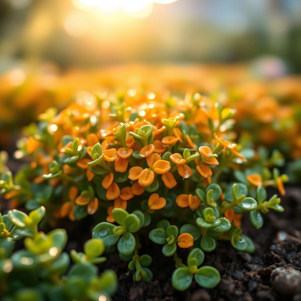 Orange Creeping Thyme Seeds for Drought Tolerant Ground Cover and Garden Landscaping