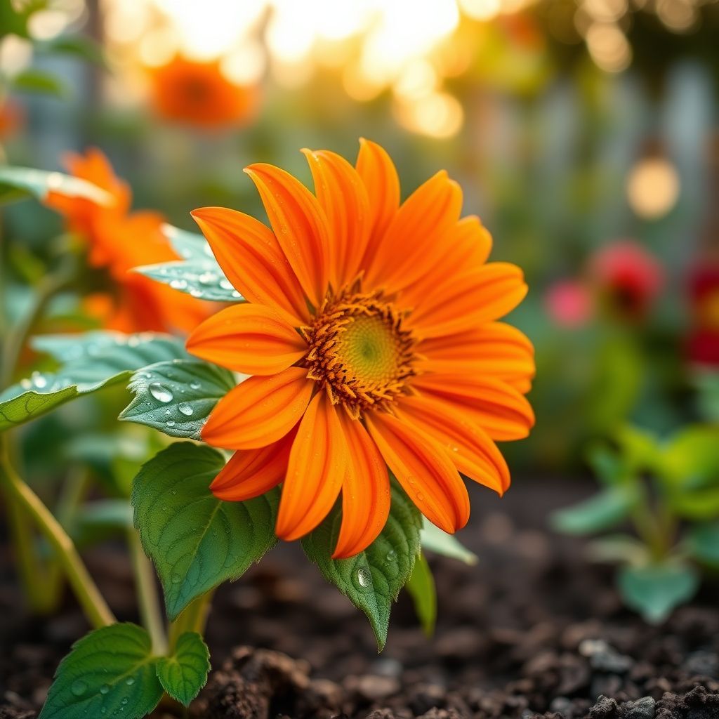 Orange Mexican SunFlower seeds for Planting Perfect for Borders Heirloom & GMO Free Seeds for Home Garden 
 
 Sale
