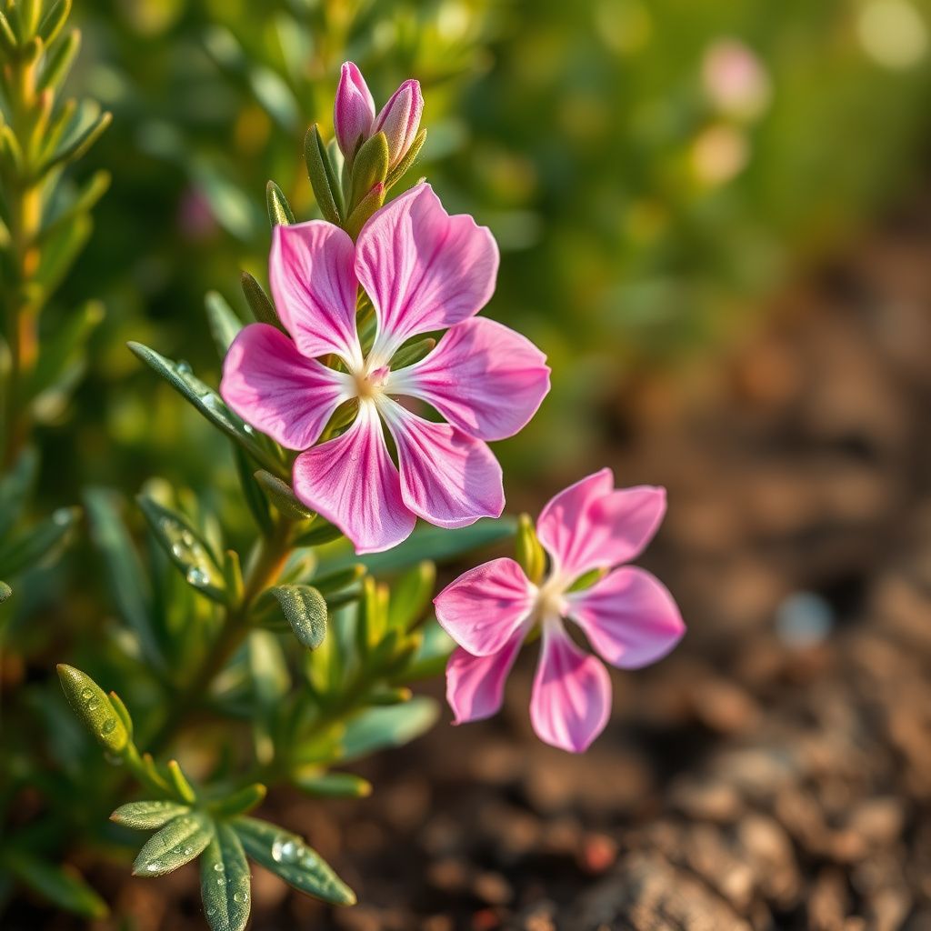 Pink Rosemary Flower seeds for Planting - Long Bloom Season, Heirloom & GMO Free Seeds for Home Garden