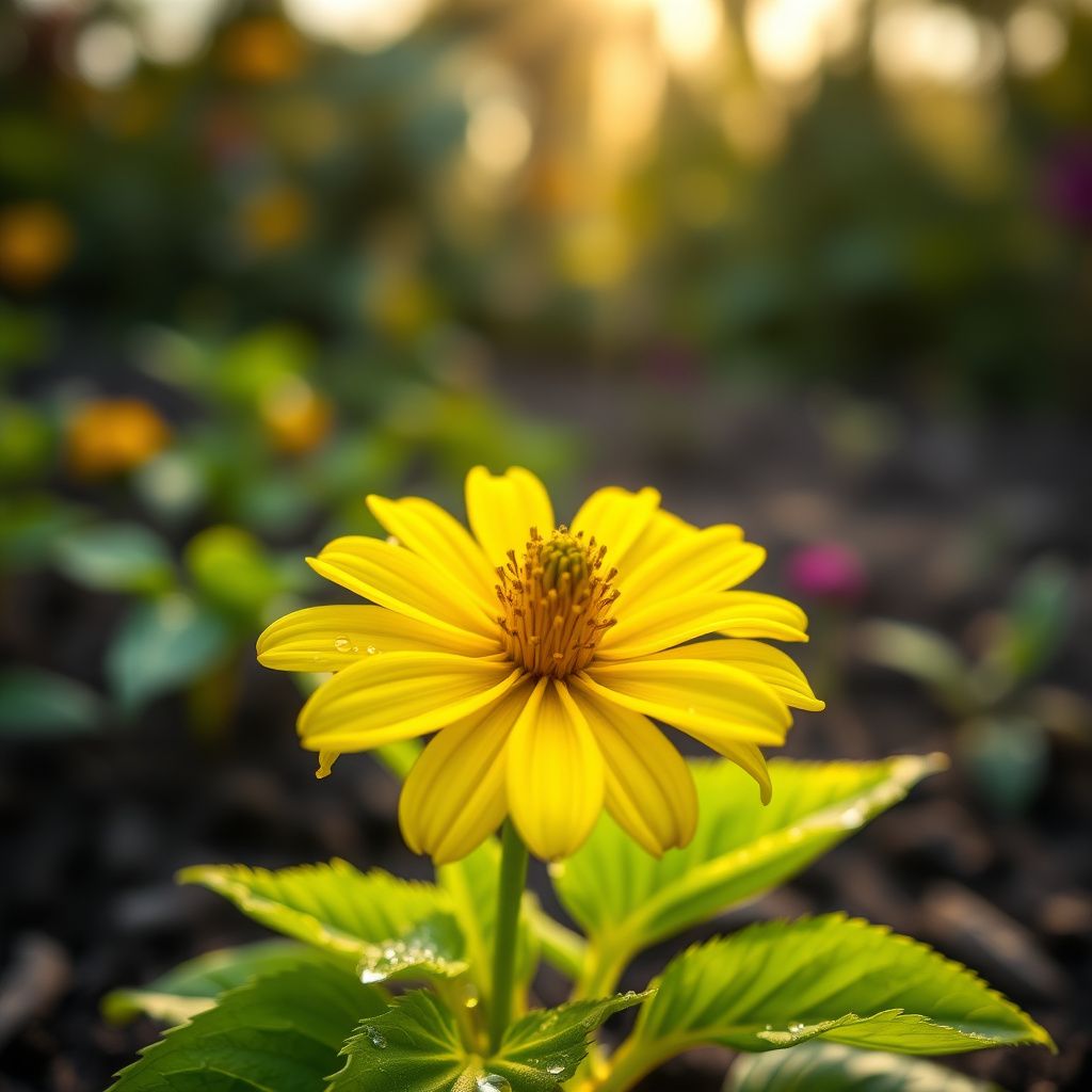 Yellow Ligularia Flower seeds for Planting - Bright Blooms, Heirloom & GMO Free Seeds for Home Garden