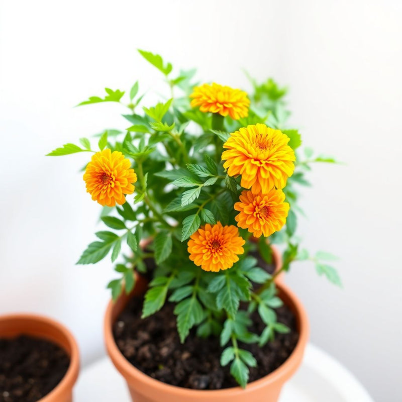 Marigold Orange Tagetes erecta Flower Seeds for Planting in Flower Bed