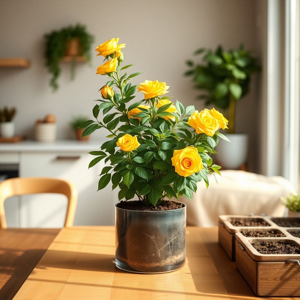 Yellow Rose DIY Garden Seeds