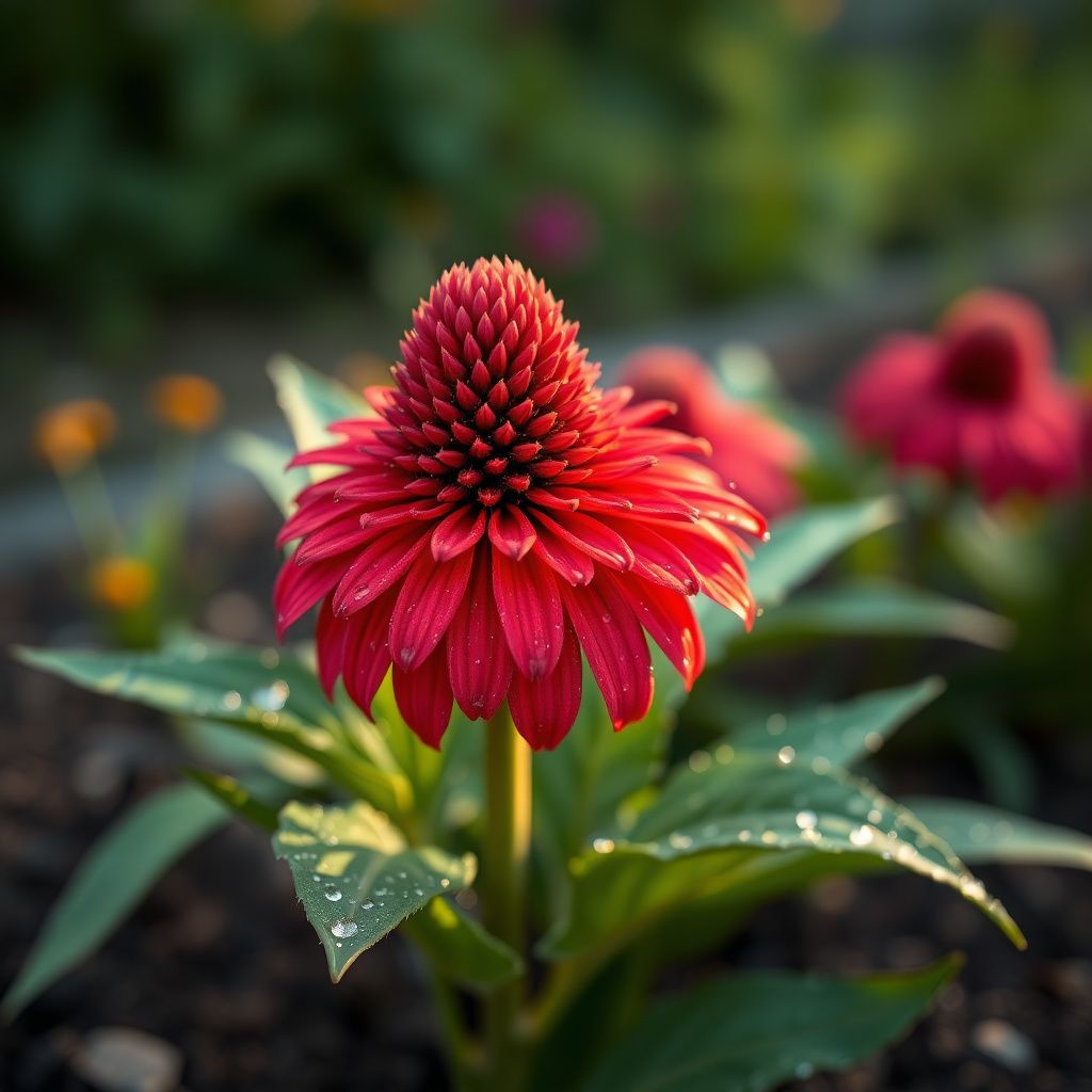 Firebird Coneflower Echinacea purpurea Seeds for Planting in Flower Bed