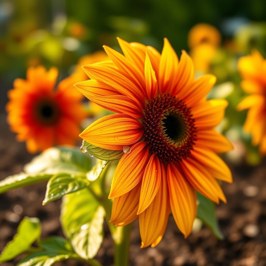 Yellow Red SunFlower seeds for Planting - Garden Favorite, Heirloom & GMO Free Seeds for Home Garden