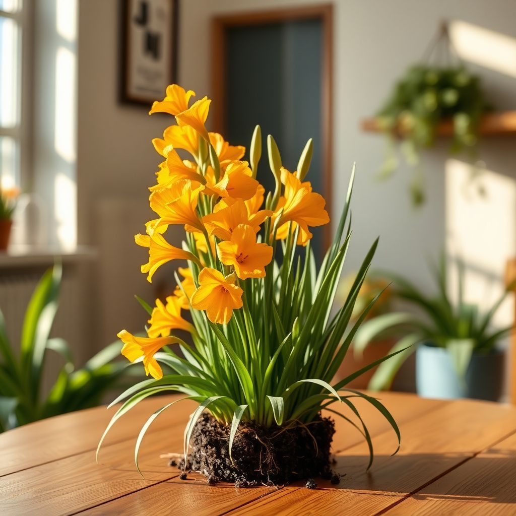 Yellow Orange Freesias Flower Seeds Planting