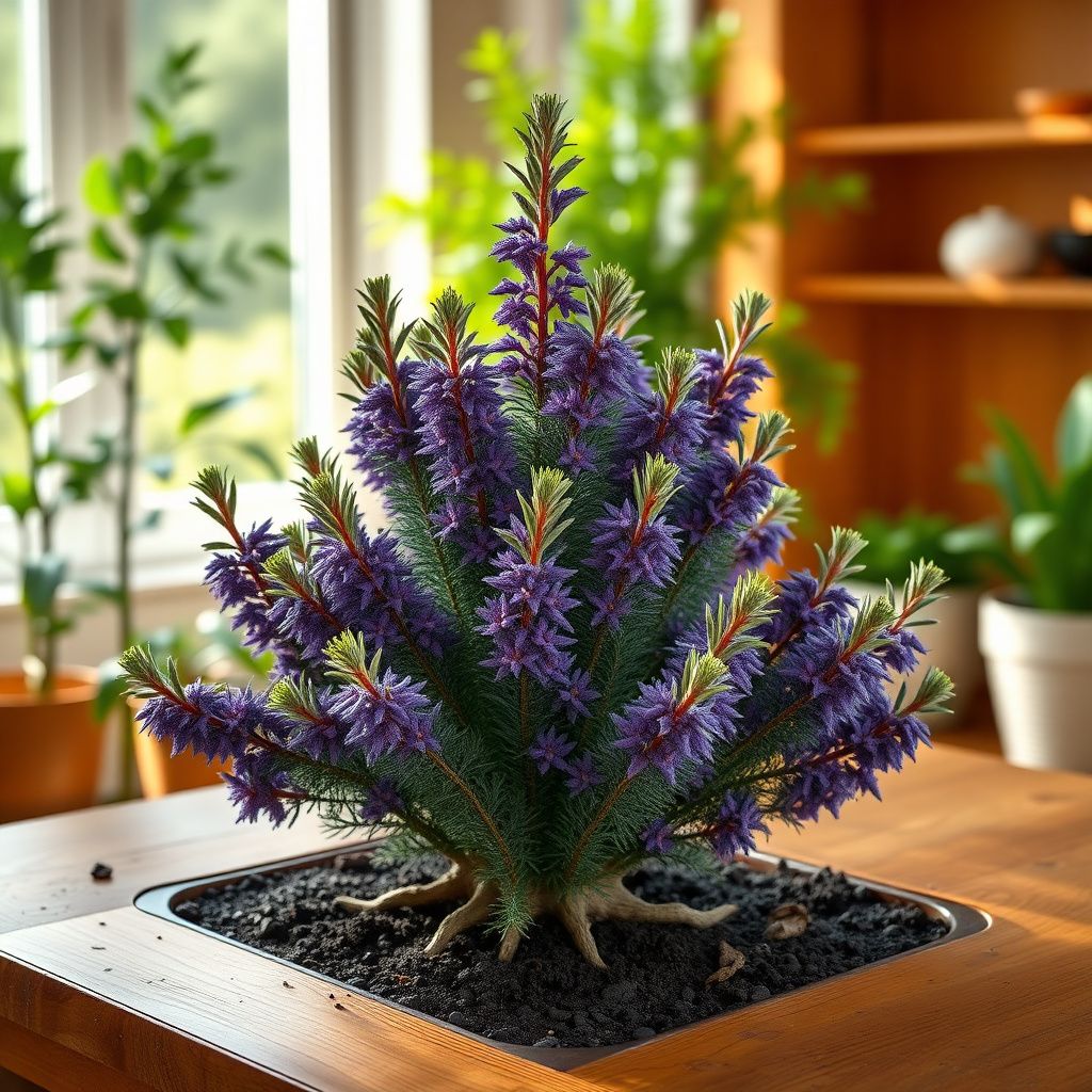 Purple Abies Koreana Flower seeds for Planting - Sun Loving, Heirloom & GMO Free Seeds for Home Garden