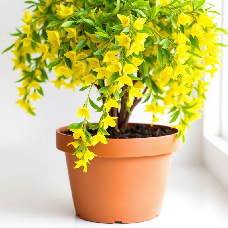 Yellow Weeping Forsythia Flowers Seeds for planting