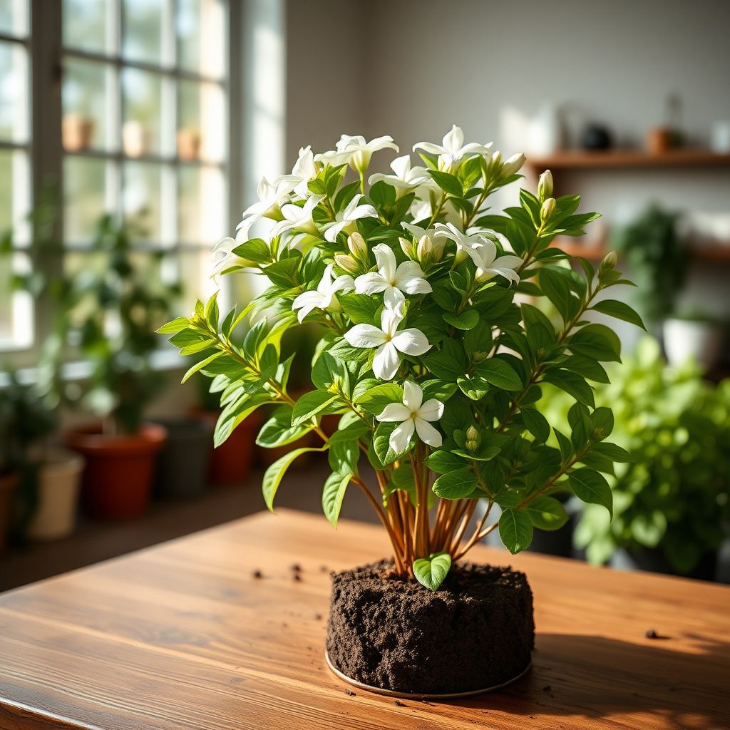 Heirloom Jasminoids Flower seeds for Planting Premium Quality Heirloom & GMO Free Seeds for Home Garden