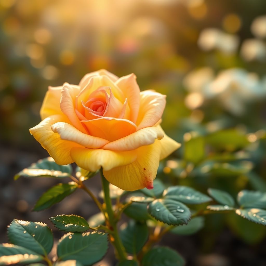 Yellow Rainbow Rose Flower Seeds for Planting NonGMO Heirloom Garden Seeds for Growing Easy to Grow 
 
 Sale