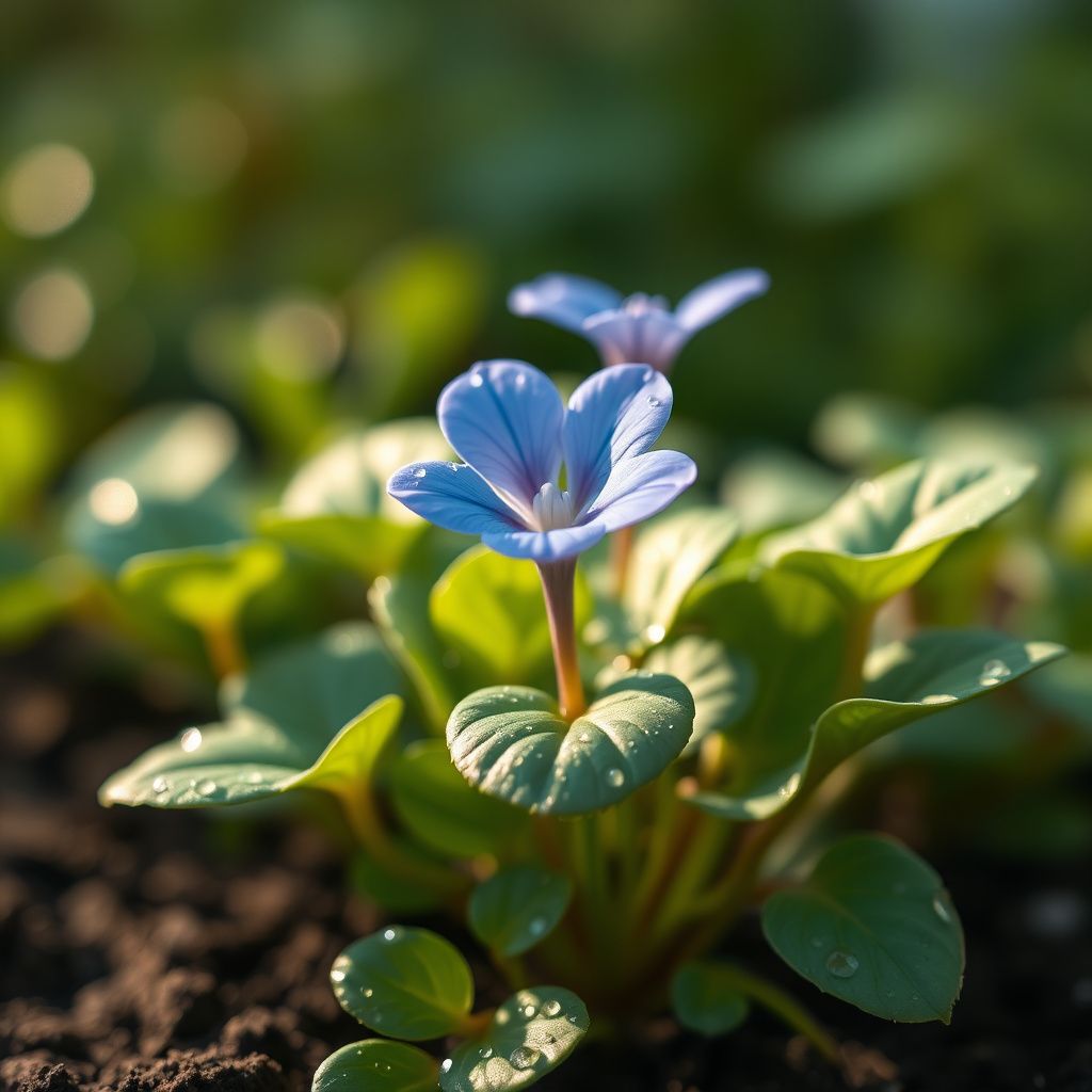 BLUE PIMPERNEL Seeds for Stunning Blue Flowers