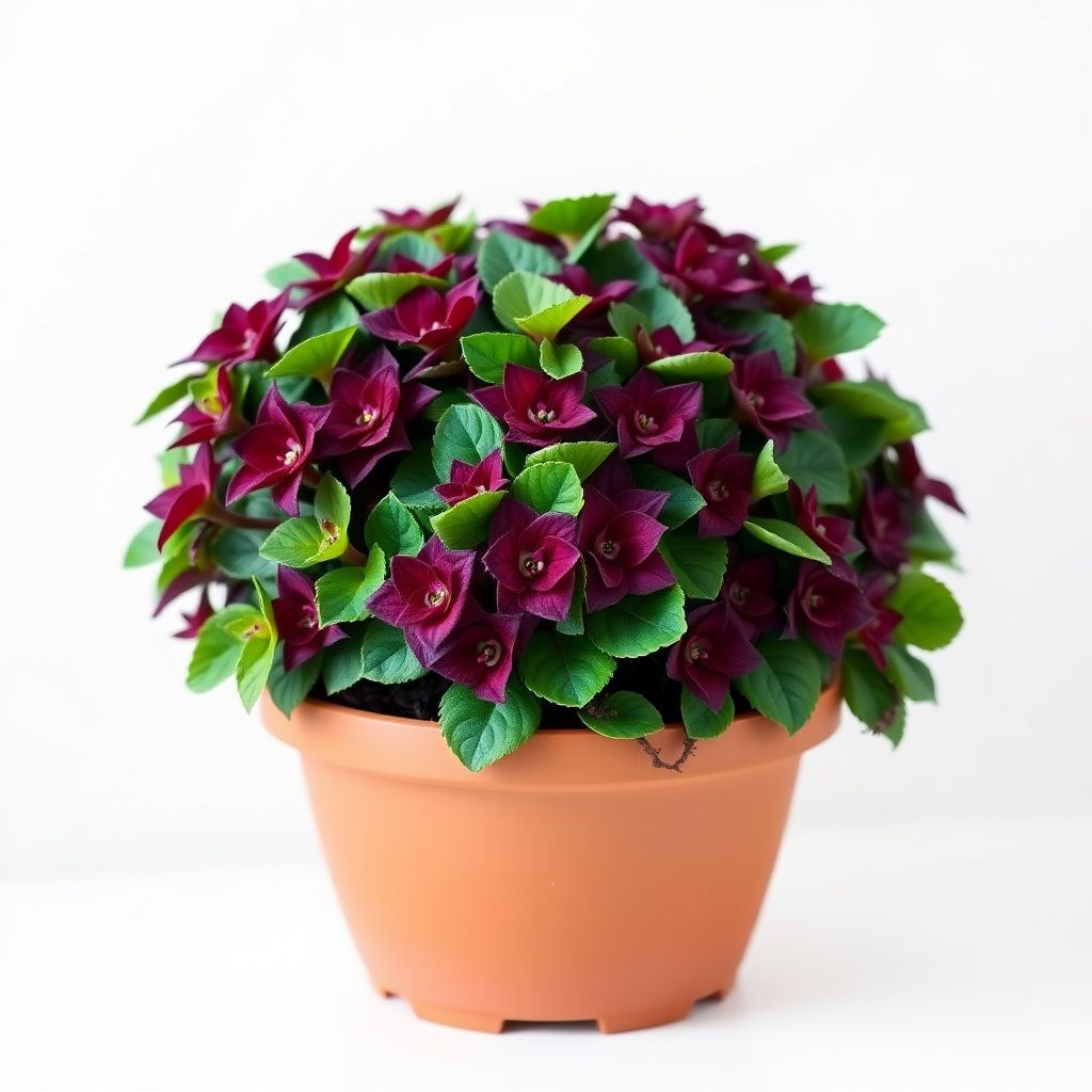 Maroon Jovibarba Seeds for Planting - Vibrant Perennial Ground Cover