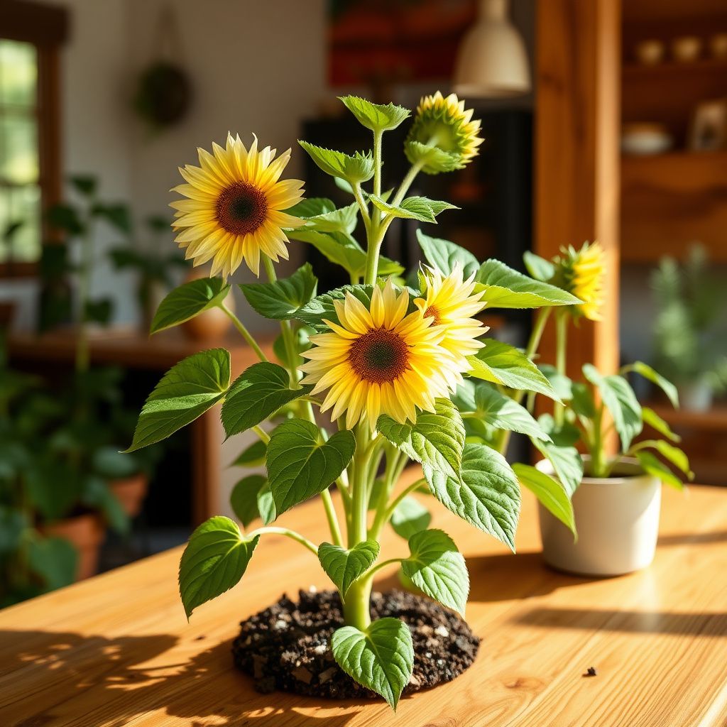 Vanilla Ice Sunflower Long-Lasting Annual Seeds for Stunning Sunflowers in Your Garden