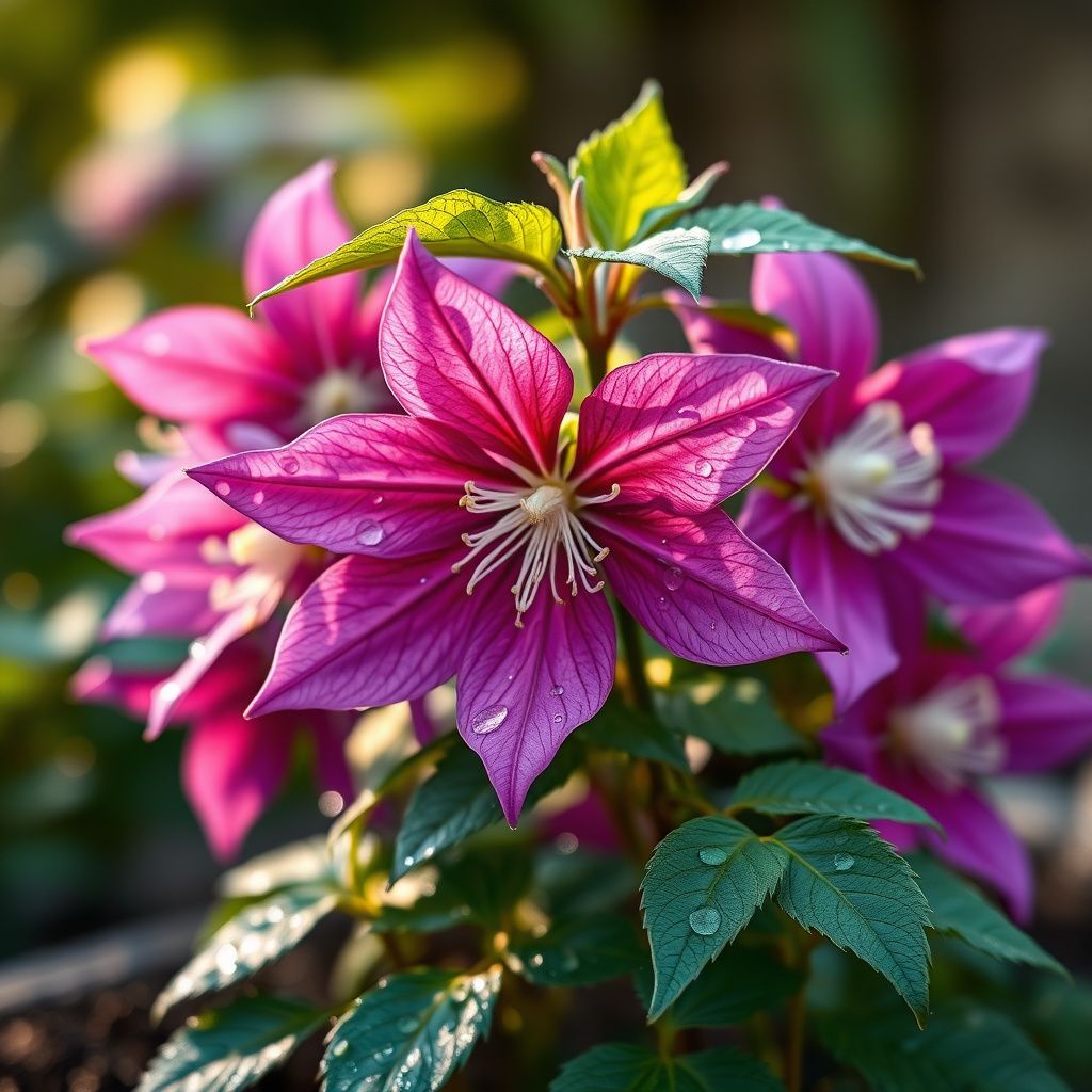 Mixed Clematis Flower Seeds for Planting - Enhance Your Garden's Vertical Beauty