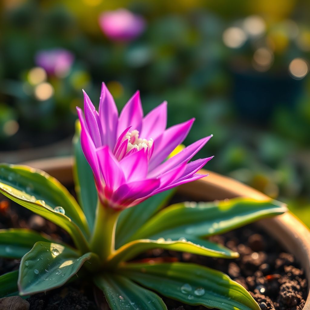 Purple Zygocactus Truncatus Flower seeds for Planting - Sun Loving, Heirloom & GMO Free Seeds for Home Garden