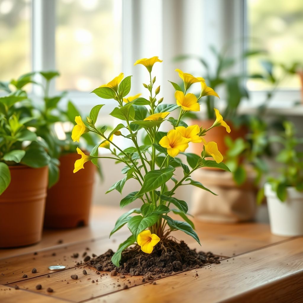 Yellow Mirabilis Flower Seeds Planting Bright