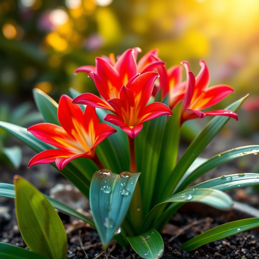 Mixed Clivia Flower Seeds for Planting - Vibrant Perennial Blooms