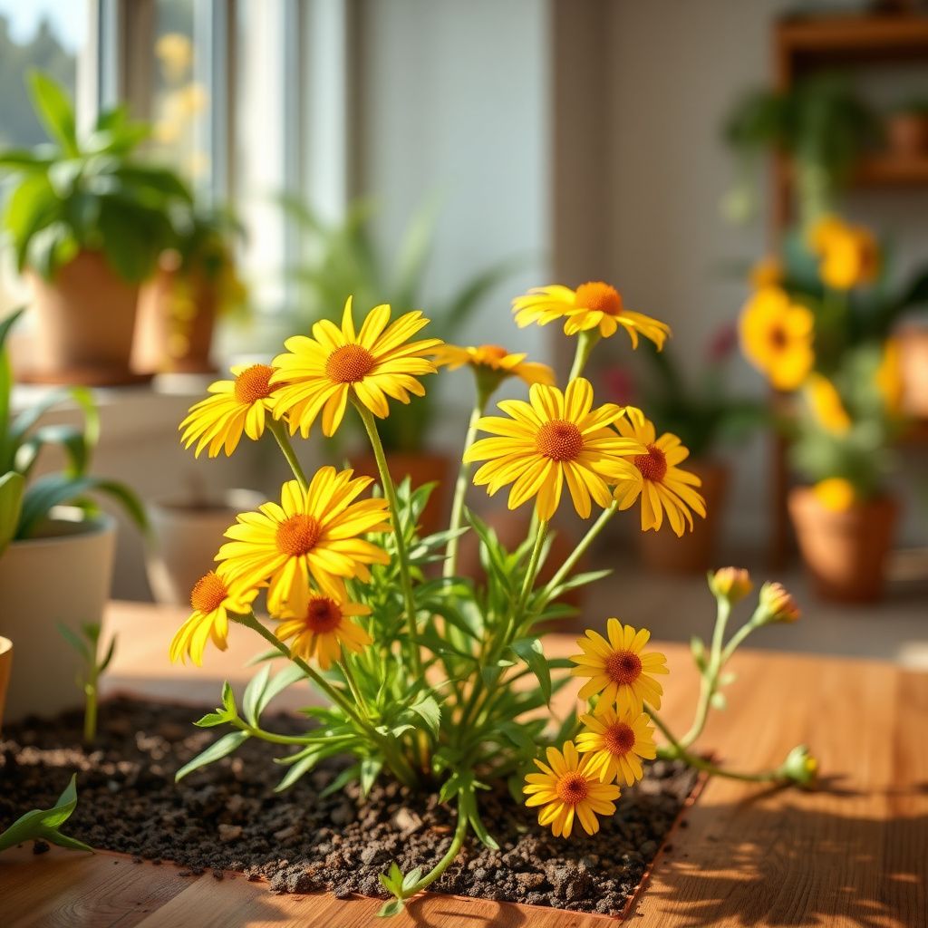 Yellow Meadow Arnica Flower Seeds for Planting - Brighten Your Garden with Vibrant Blooms
