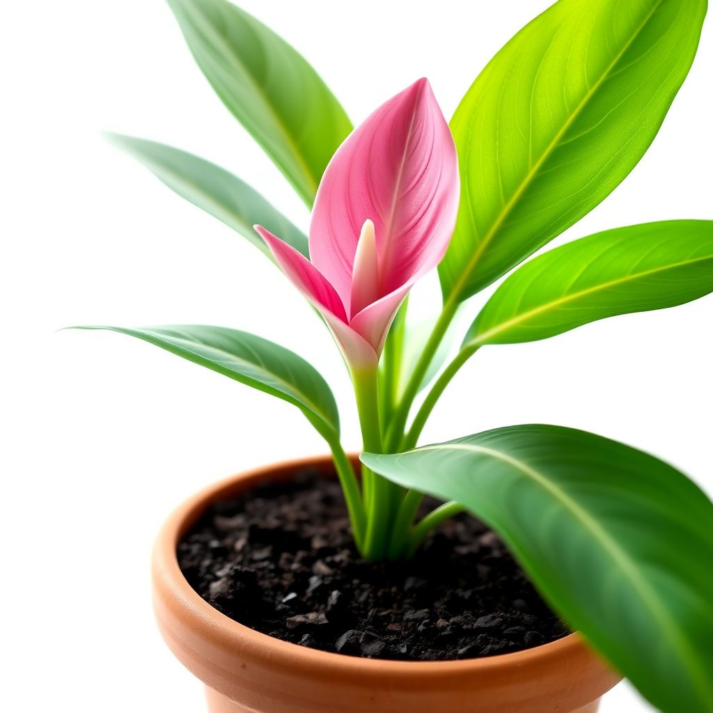 Pink Aglaonema Flower seeds for Planting - Easy to Grow, Heirloom & GMO Free Seeds for Home Garden