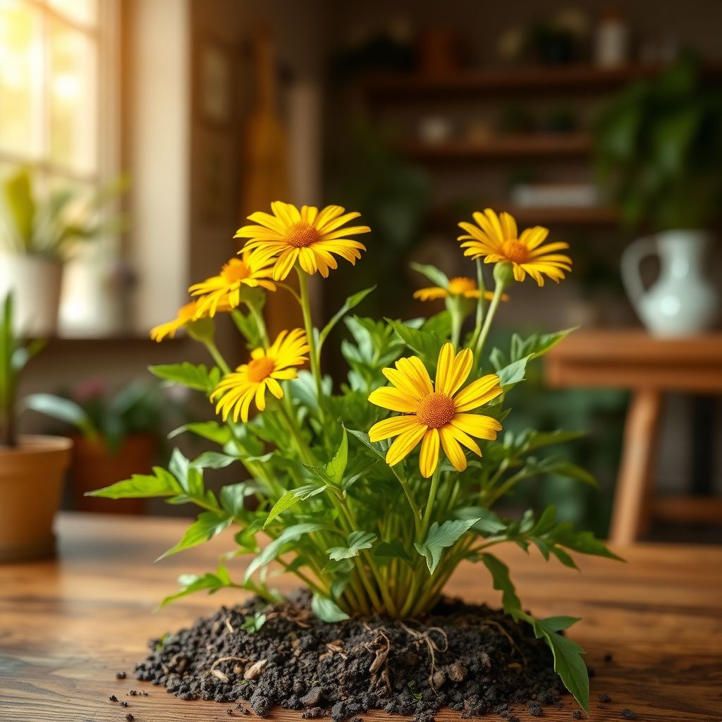 Yellow Meadow Arnica Flower seeds for Planting - Drought Tolerant, Heirloom & GMO Free Seeds for Home Garden