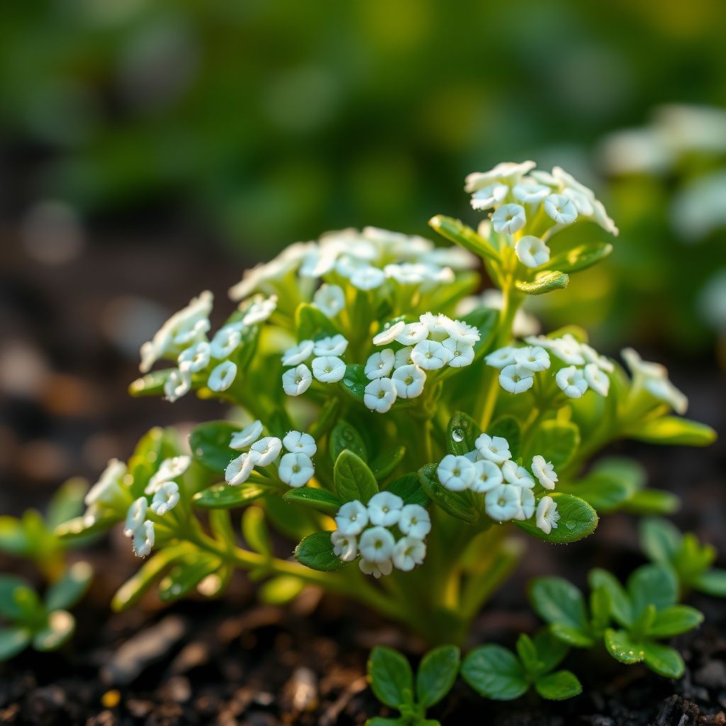 Globe Candytuft Seeds for Beautiful, White Candytuft Blooms
