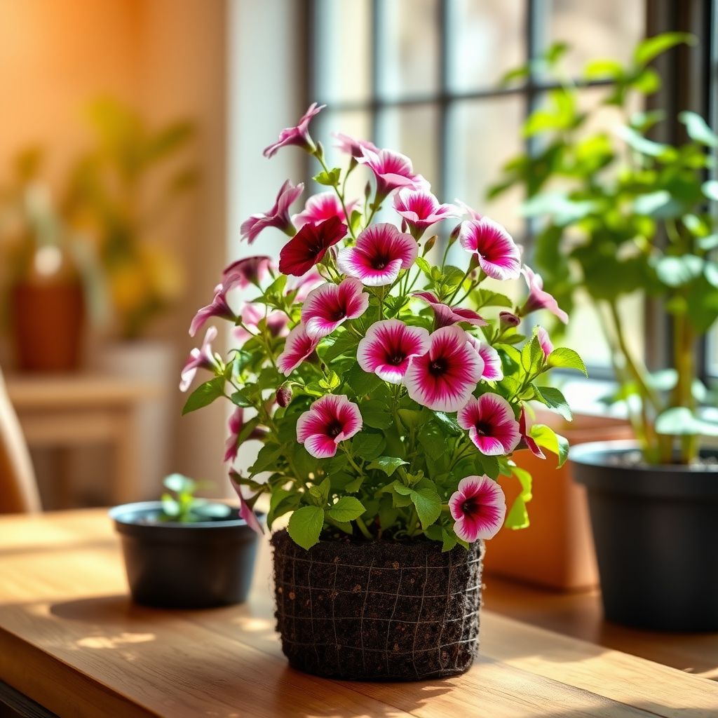 Pelleted Candypops Vein Mix Petunia Seeds