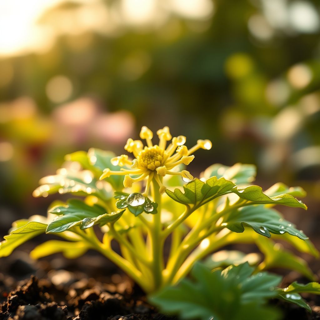Yellow Heracleum Plant Seeds Planting