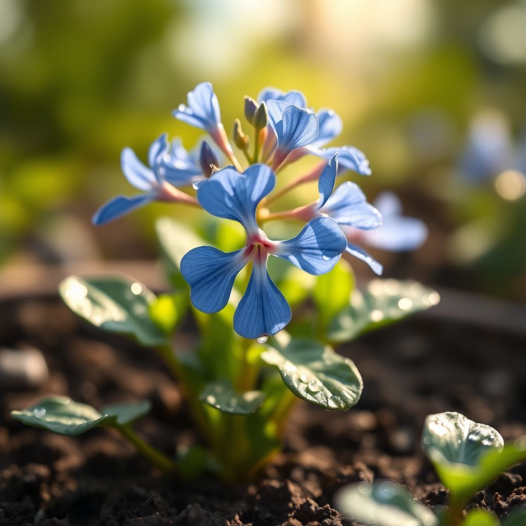 Blue Polemonium Flower Seeds for Planting - Perennial Beauty