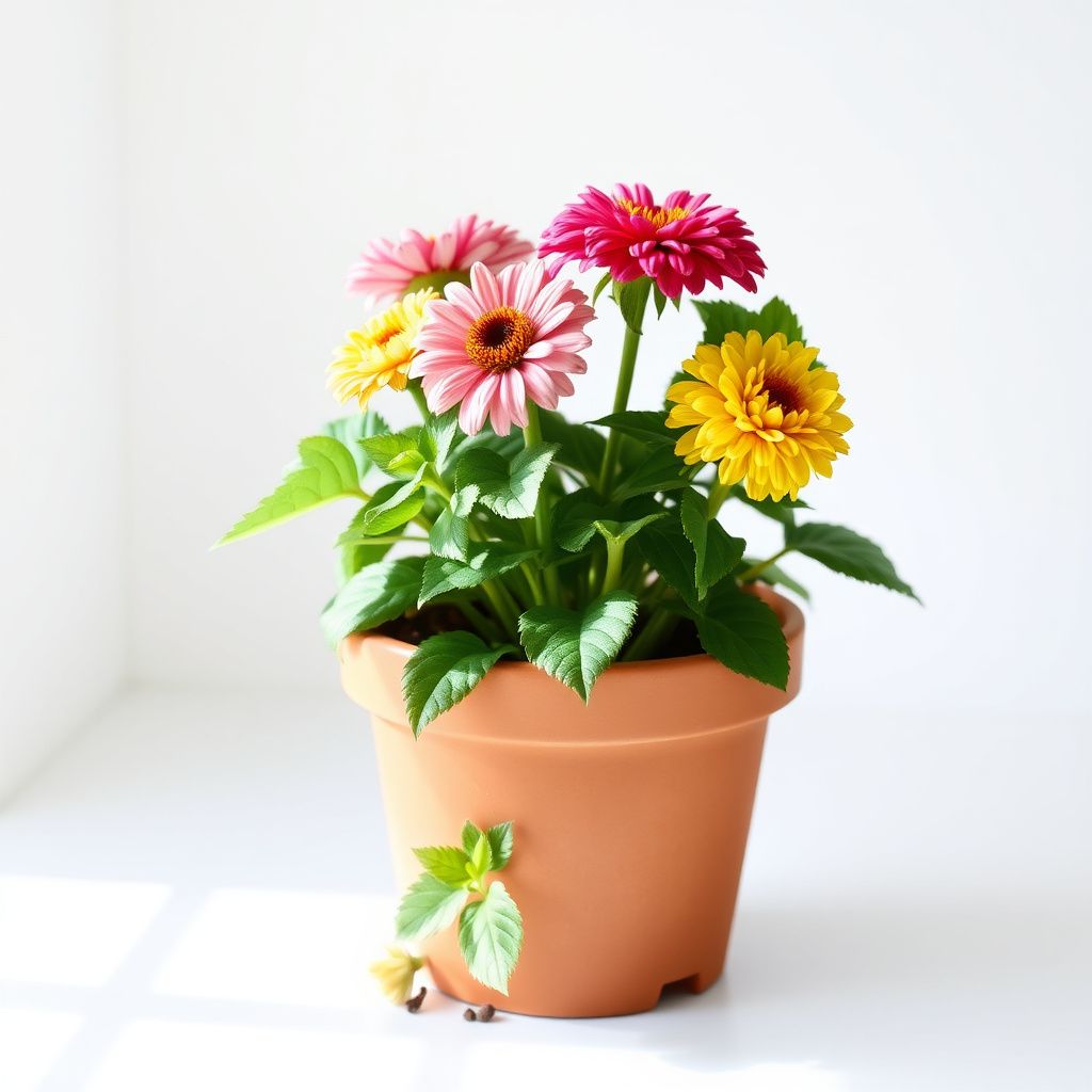 Zinnia Art Deco Flower Mix Seeds for Planting flower bed