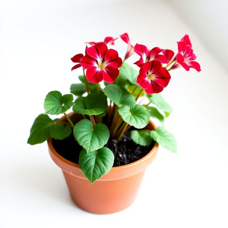 Red Oxalis Versicolor Flower seeds for Planting - Hardy Variety, Heirloom & GMO Free Seeds for Home Garden