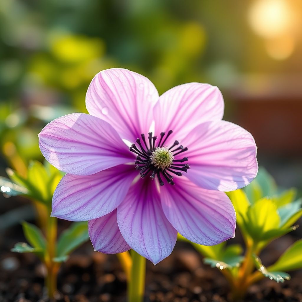 Anemone Flower Seeds for Planting Light Violet - Experience the Soft and Lovely Light Violet Anemones
