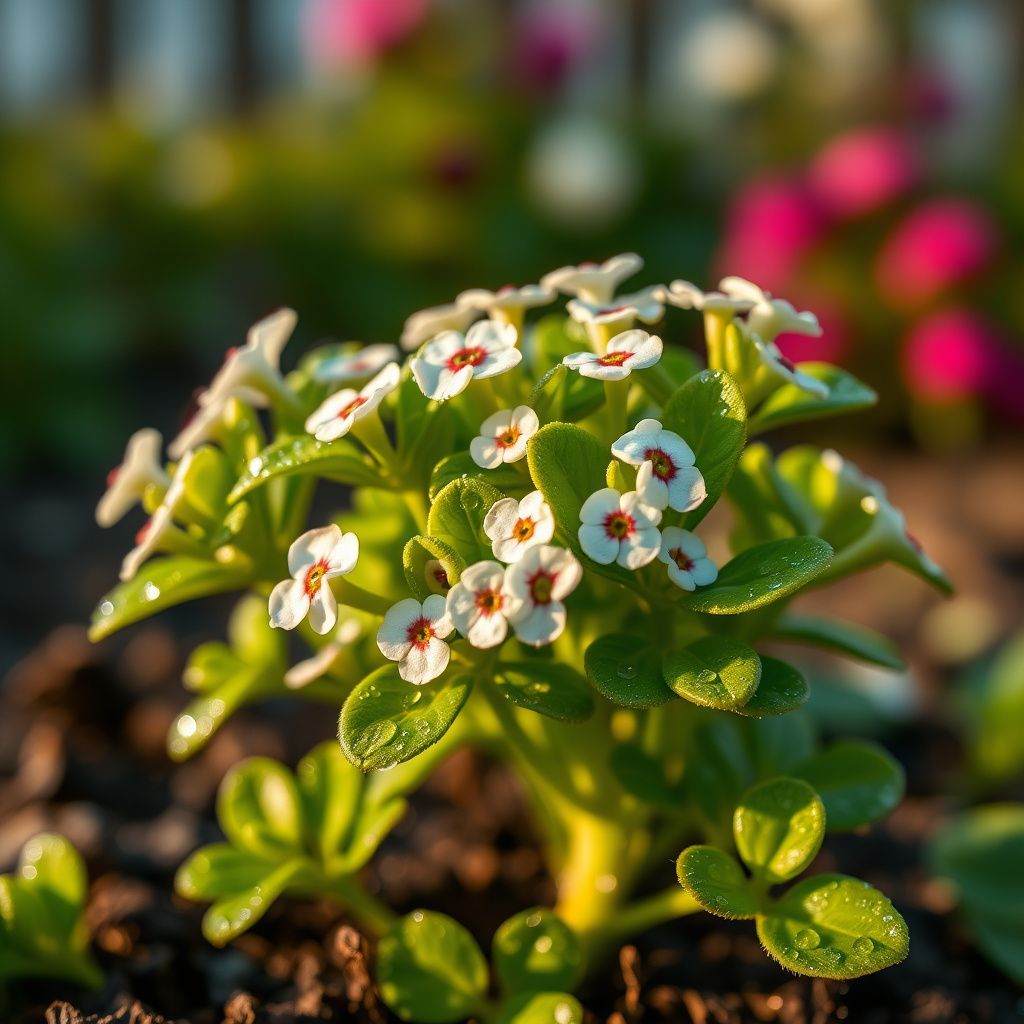 Alyssum Flower seeds for Planting Compact Growth Heirloom & GMO Free Seeds for Home Garden
