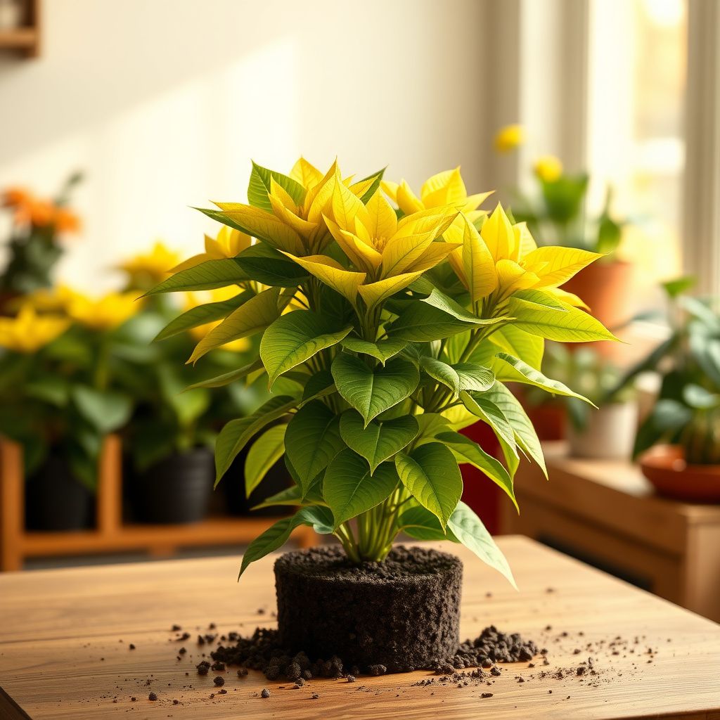 Yellow Poinsettia Planting Seeds