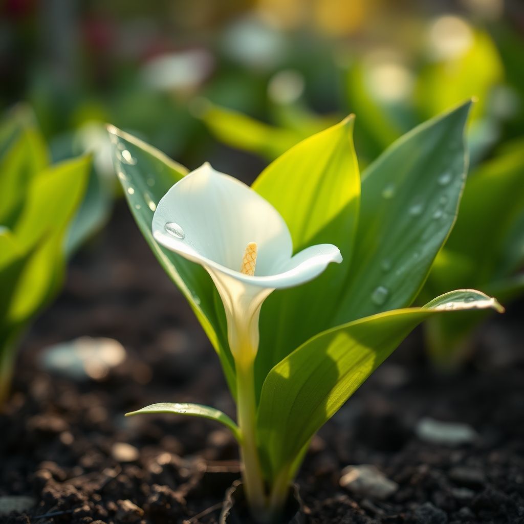 Zantedeschia Aethiopica Flower Seeds White for Planting - Seed for Stunning and Elegant Blooms in Your Garden