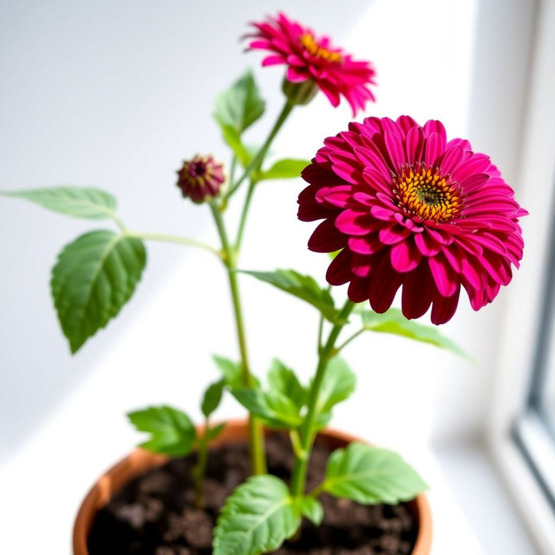 Zinnia Planting Flower Seeds Red Purple for Perfect for Planting