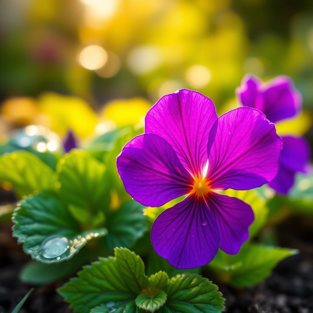 Purple Primrose Flower seeds for Planting - Sun Loving, Heirloom & GMO Free Seeds for Home Garden