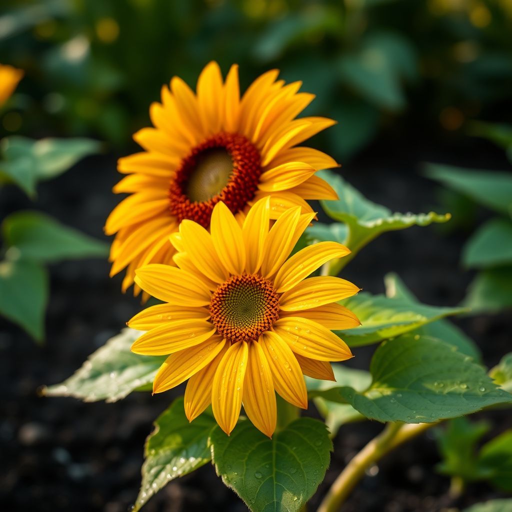 Sunflower Teddy Bear Helianthus annuus Flower Seeds for Planting in Garden