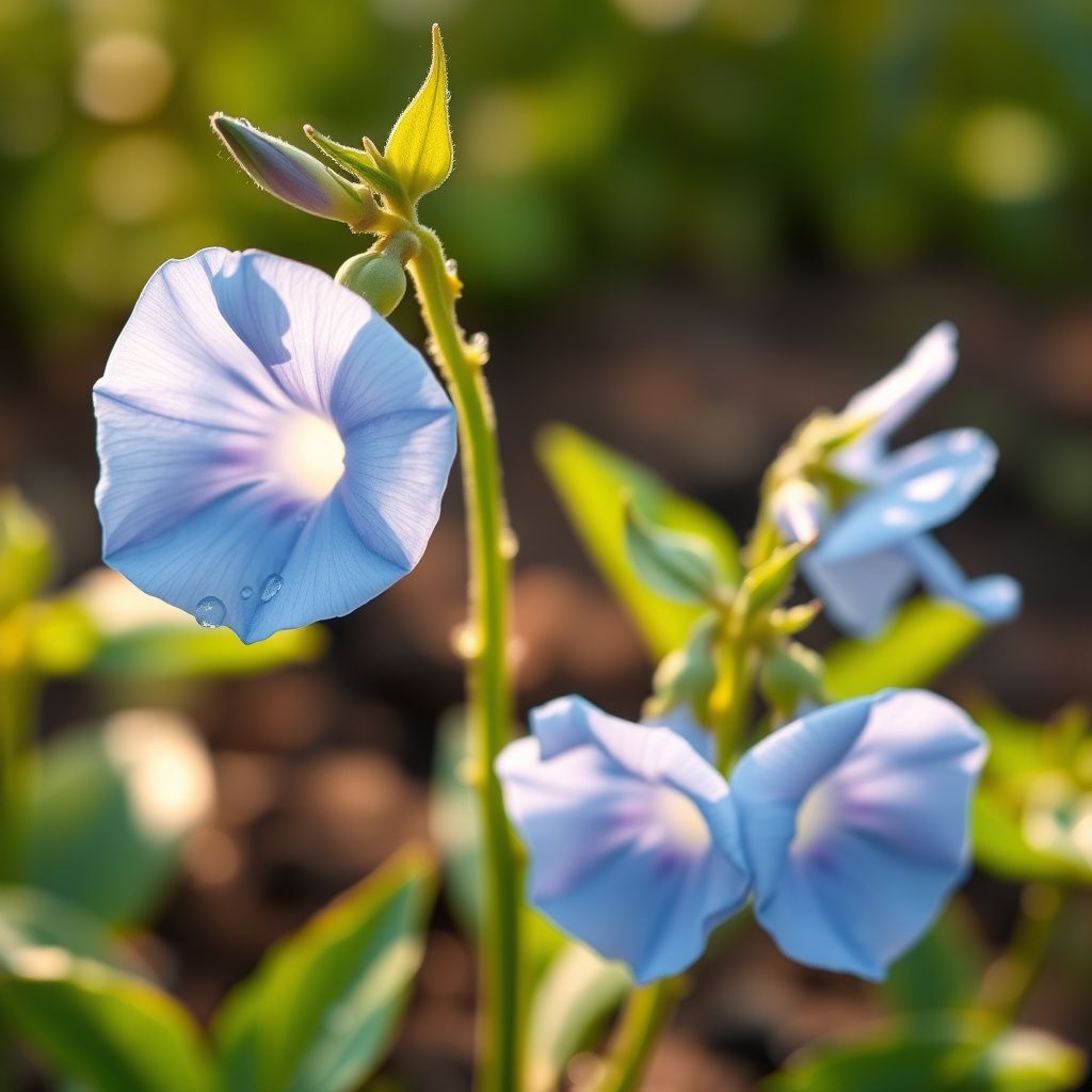 Light Blue Sweet Pea Flower seeds for Planting Compact Growth Heirloom & GMO Free Seeds for Home Garden