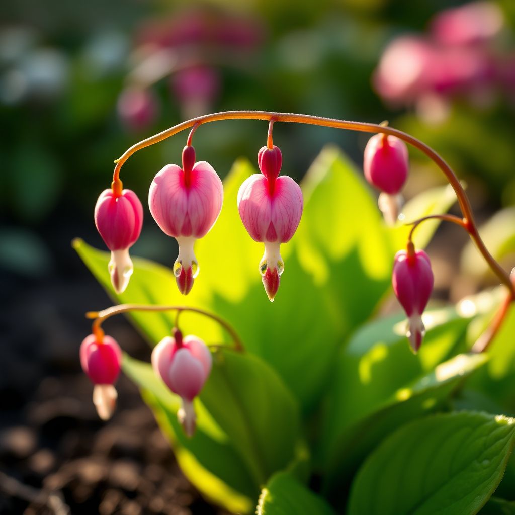 Bleeding Heart or Dicentra spectabilis Flower seeds for Planting - Perfect for Borders, Heirloom & GMO Free Seeds for Home Garden
