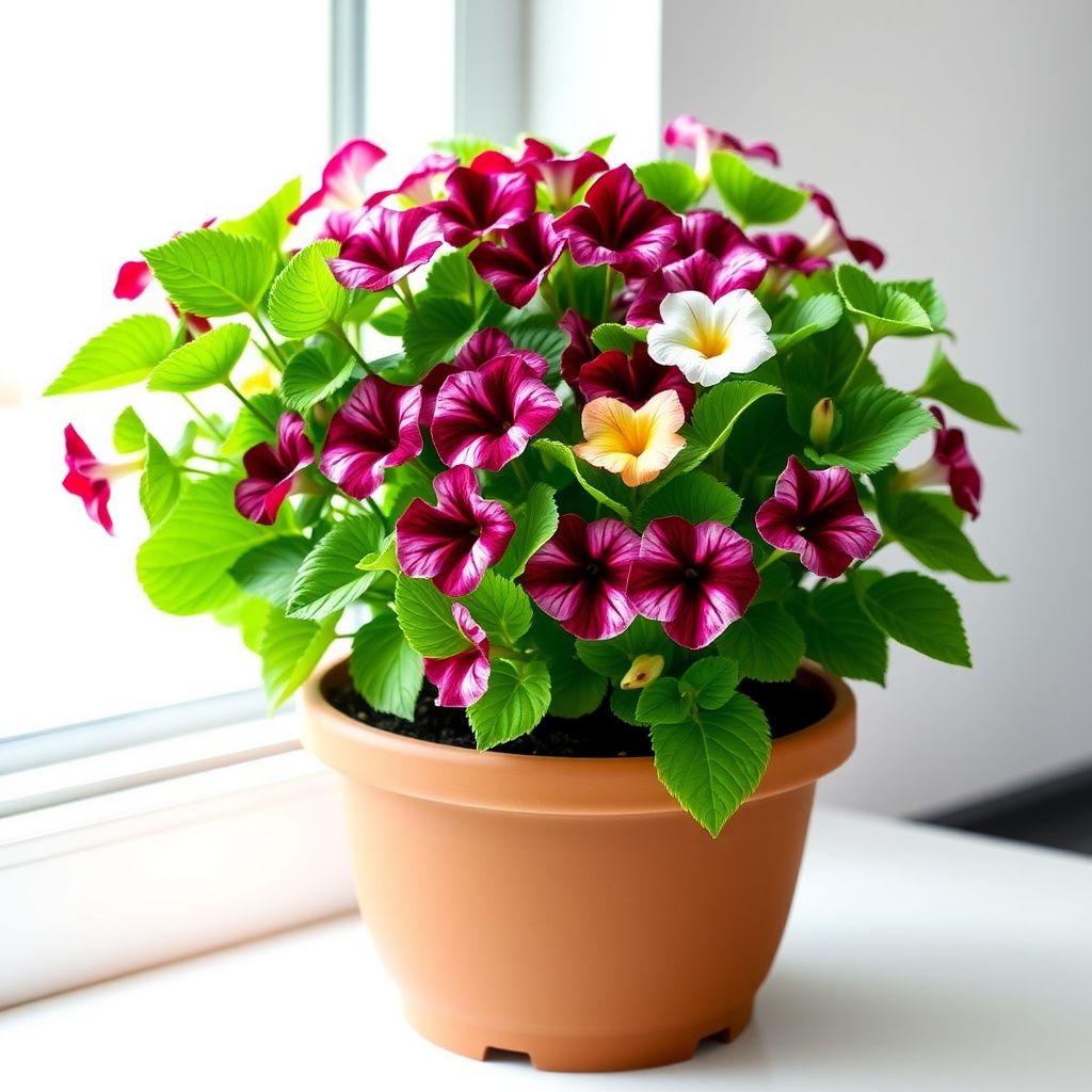 Pelleted Candypops Vein Mix Petunia Seeds