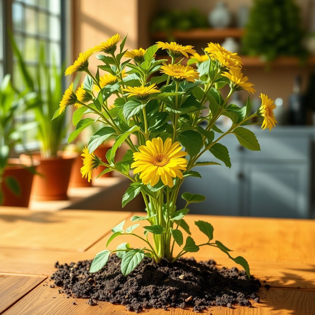 Yellow Madia Flower seeds for Planting - Shade Tolerant, Heirloom & GMO Free Seeds for Home Garden
