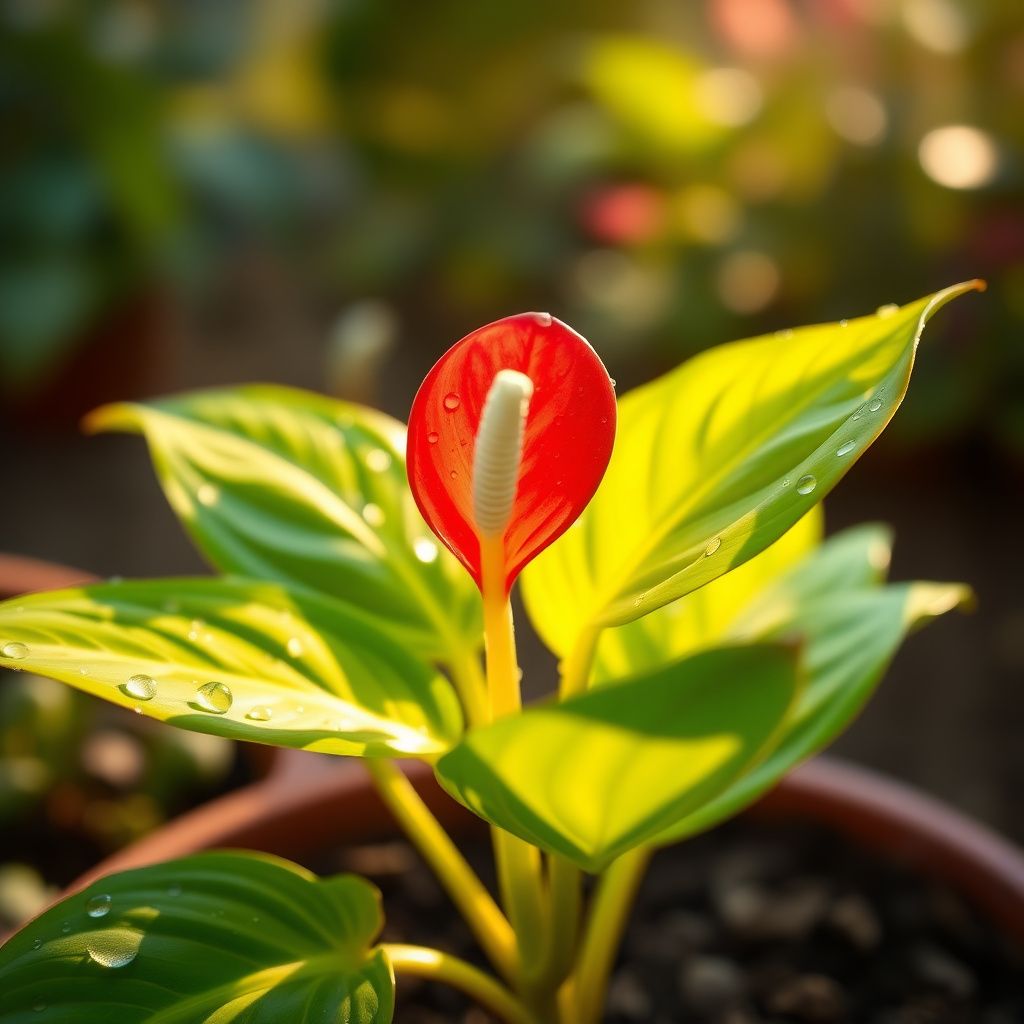 Anthurium Flower seeds for Planting Bright Blooms Heirloom & GMO Free Seeds for Home Garden