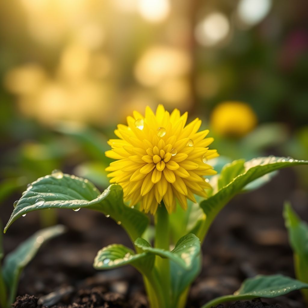Yellow StrawFlower seeds for Planting - Garden Favorite, Heirloom & GMO Free Seeds for Home Garden