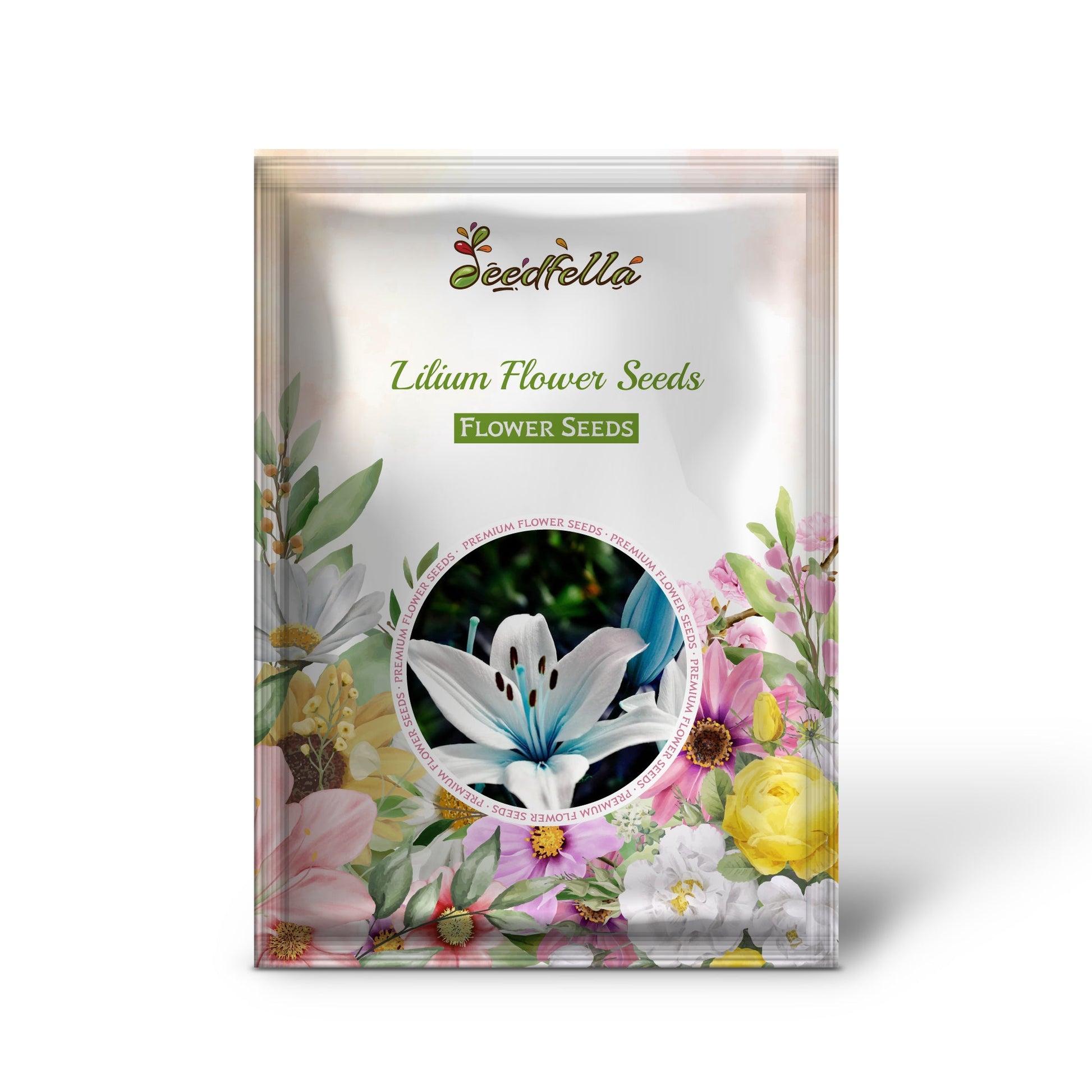 Blue And White Lilium Seeds For Planting
