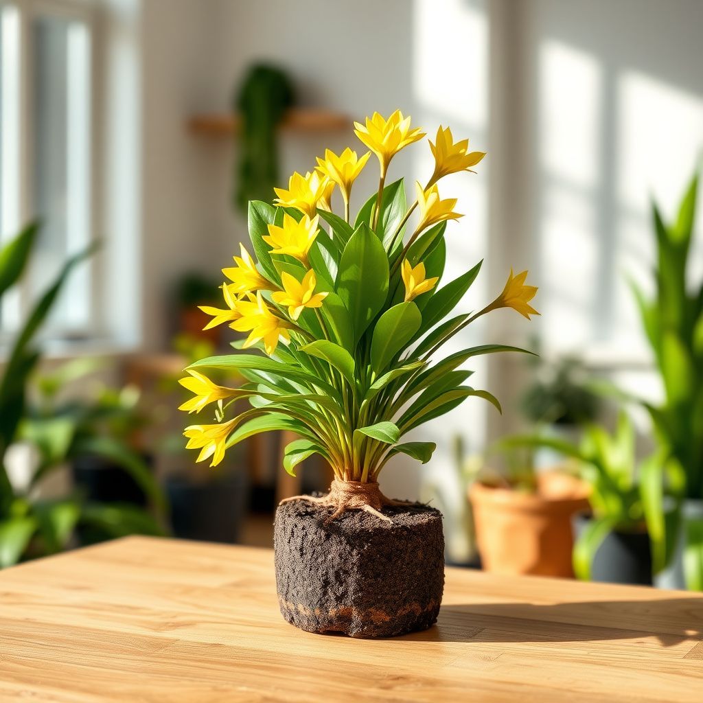 Yellow Schlumbergera Flower Seeds Planting