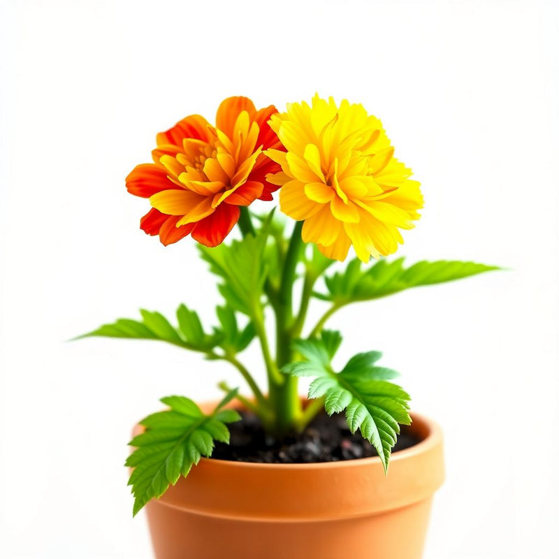 Yellow Red Ranunculus Flower seeds for Planting - Perfect for Borders, Heirloom & GMO Free Seeds for Home Garden