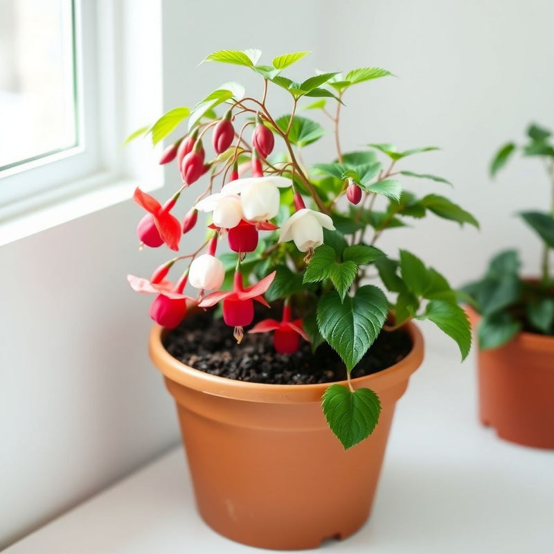 Red and White Fuchsias Seeds for Planting